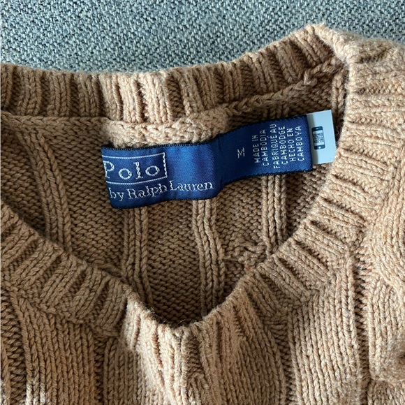 Polo Ralph Lauren Women's Sweater in Tan - Picture 3 of 3